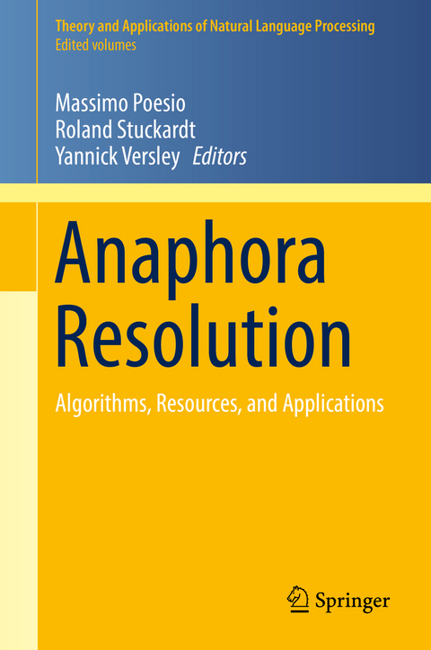 Anaphora Resolution - 