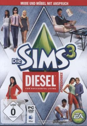 Die Sims 3, Diesel Accessoires, DVD-ROM