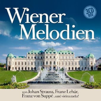 Wiener Melodien, 3 Audio-CDs - 