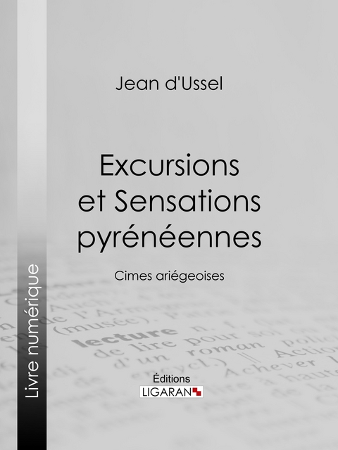 Excursions et Sensations pyrénéennes - Jean d'Ussel,  Ligaran