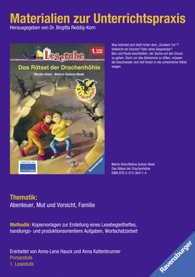 Materialien zur Unterrichtspraxis - Martin Klein: Das Rätsel der Drachenhöhle