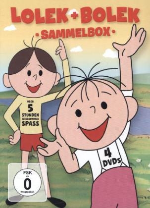 Lolek & Bolek - Sammelbox, 4 DVDs