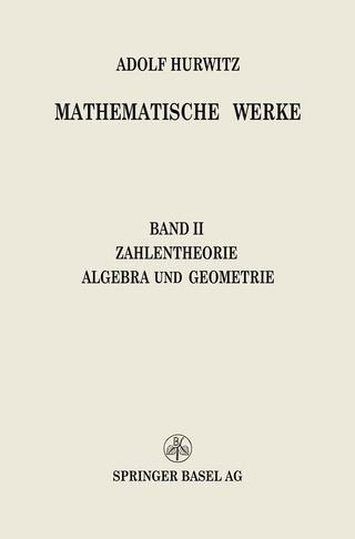 Mathematische Werke
