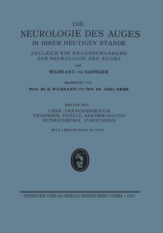 Lider-, Tränensekretion Trigeminus, Pupille, Akkommodation Heterochromie, Sympathikus