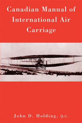Canadian Manual of International Air Carriage