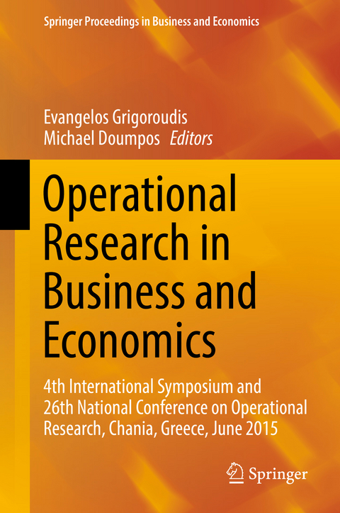 Operational Research in Business and Economics - 