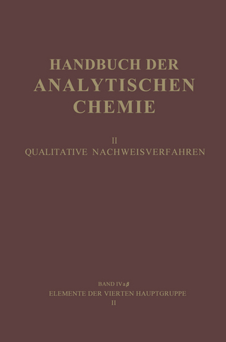 Elemente der Vierten Hauptgruppe II