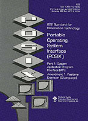 1003.1b-93 Posix System Api Realtime Extension -  American National Standards Institute