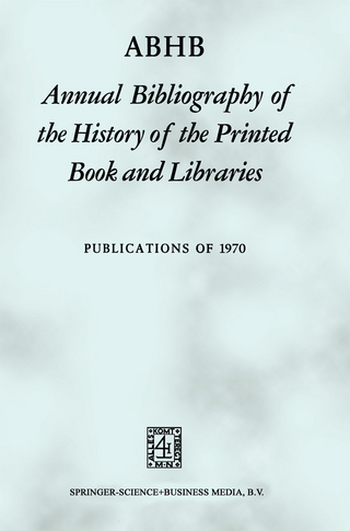 ABHB Annual Bibliography of the History of the Printed Book and Libraries