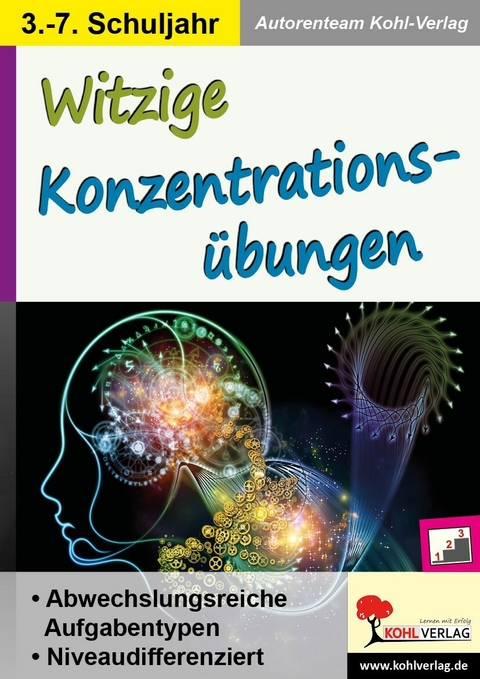 Witzige Konzentrationsübungen -  Autorenteam Kohl-Verlag