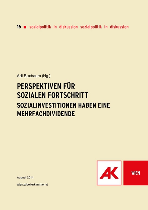 Perspektiven f&uuml;r sozialen Fortschritt - 