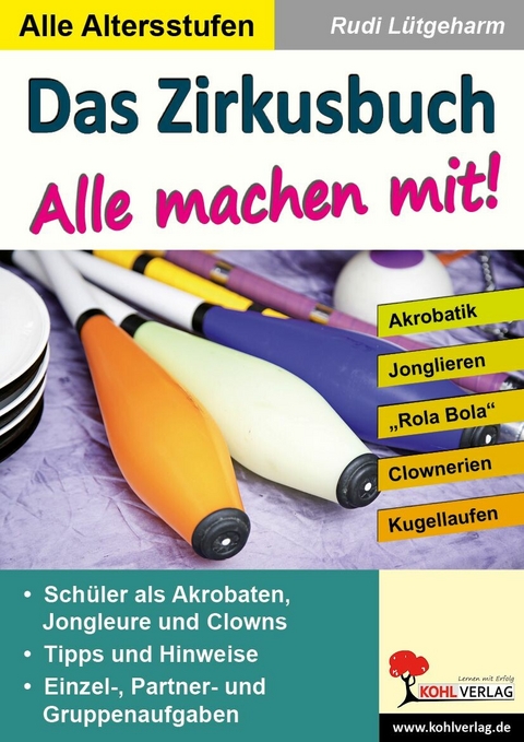 Das Zirkusbuch - Alle machen mit! -  Rudi Lütgeharm