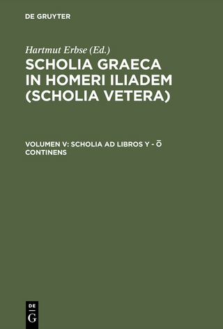 Scholia ad libros Y - Ω continens