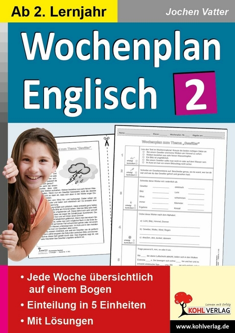 Wochenplan Englisch 2 -  Jochen Vatter