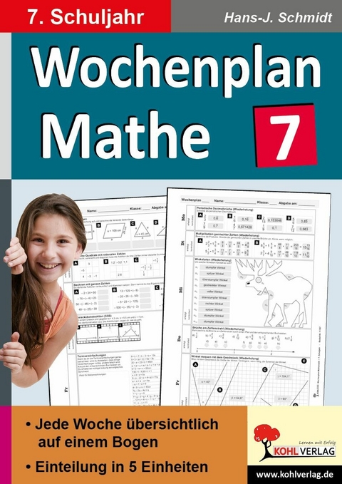 Wochenplan Mathe / Klasse 7 -  Hans-J. Schmidt