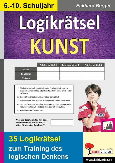 Logikr&auml;tsel KUNST -  Eckhard Berger