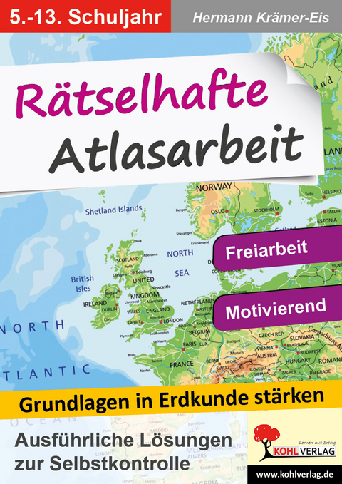 R&auml;tselhafte Atlasarbeit -  Hermann Kr&auml;mer-Eis