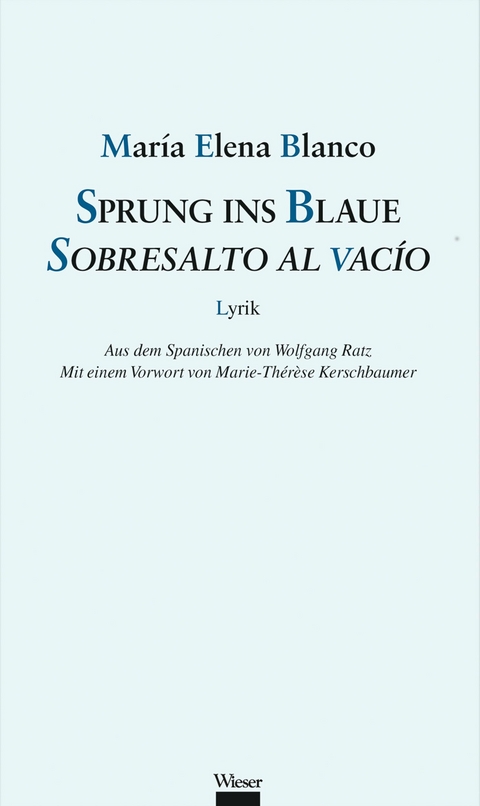 Sprung ins Blaue / Sobresalto al vac&iacute;o - Mar&iacute;a Elena Blanco