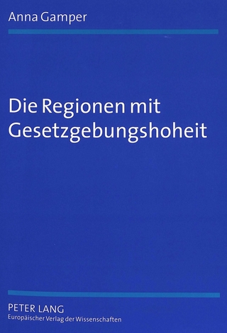Die Regionen mit Gesetzgebungshoheit