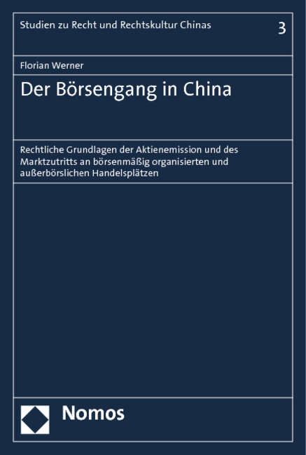 Der B&ouml;rsengang in China - Florian Werner