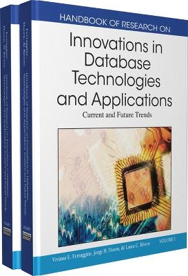 Handbook of Research on Innovations in Database Technologies and Applications - 