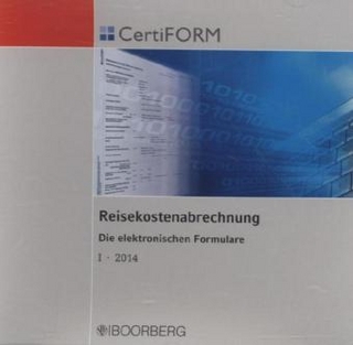 Reisekostenabrechnung - Die elektronischen Formulare I/2014