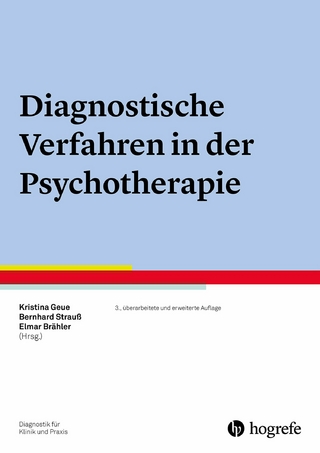 Diagnostische Verfahren in der Psychotherapie