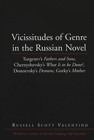 Vicissitudes of Genre in the Russian Novel