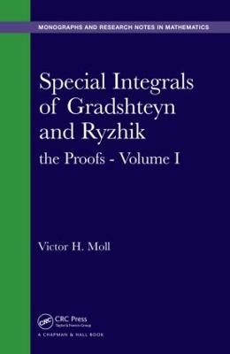 Special Integrals of Gradshteyn and Ryzhik - Victor H. Moll