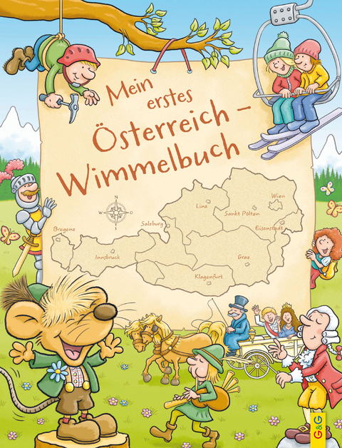 Mein erstes &Ouml;sterreich-Wimmelbuch - Edith Thabet