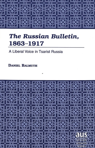The Russian Bulletin, 1863-1917