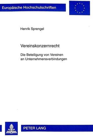 Vereinskonzernrecht