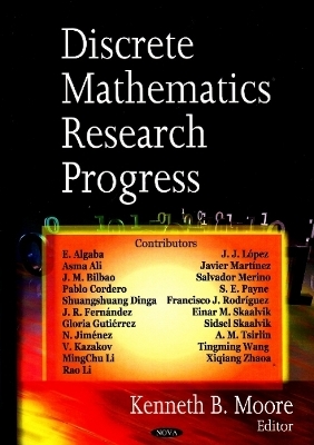 Discrete Mathematics Research Progress