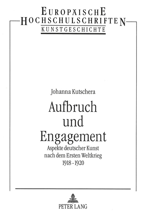 Aufbruch und Engagement - Johanna Kutschera