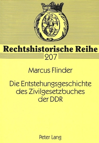Die Entstehungsgeschichte des Zivilgesetzbuches der DDR