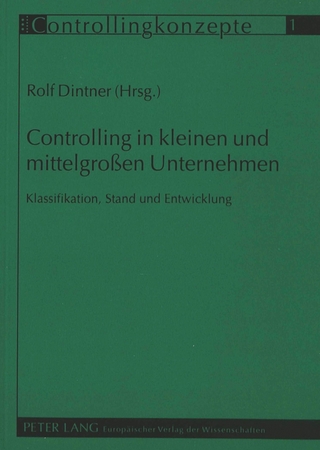 Controlling in kleinen und mittelgroßen Unternehmen