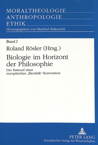 Biologie im Horizont der Philosophie