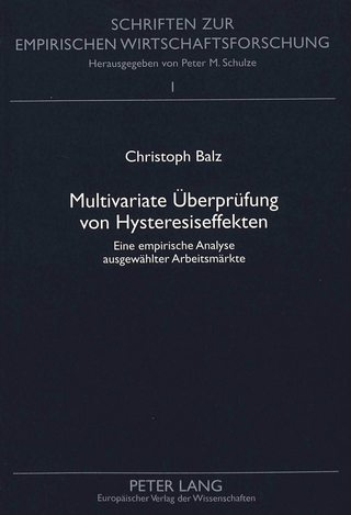 Multivariate Überprüfung von Hysteresiseffekten