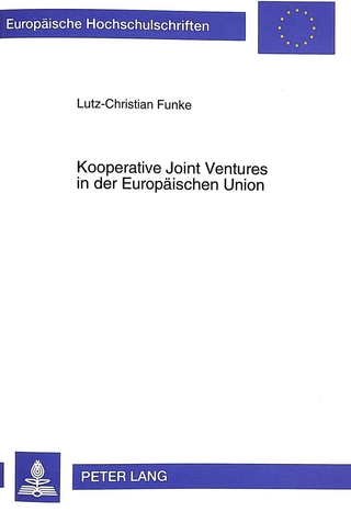 Kooperative Joint Ventures in der Europäischen Union