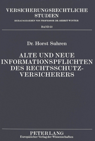 Alte und neue Informationspflichten des Rechtsschutzversicherers