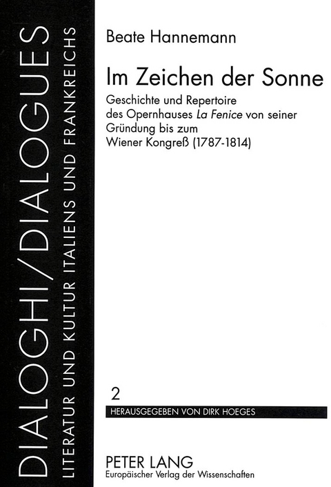 Im Zeichen der Sonne - Beate Hannemann