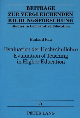 Evaluation der Hochschullehre- Evaluation of Teaching in Higher Education