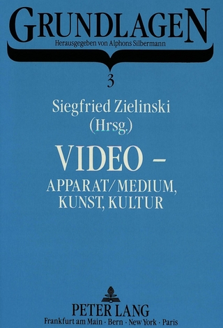 Video - Apparat/Medium, Kunst, Kultur