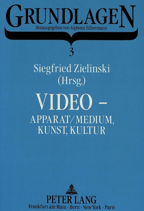 Video - Apparat/Medium, Kunst, Kultur - 