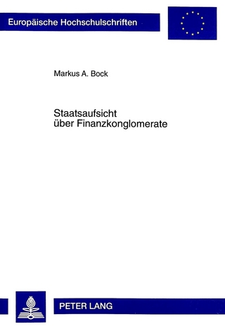 Staatsaufsicht über Finanzkonglomerate