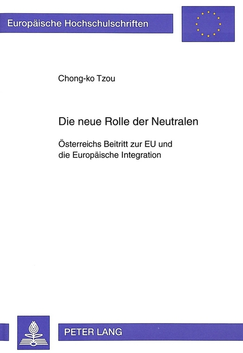 Die neue Rolle der Neutralen - Chong-Ko Tzou
