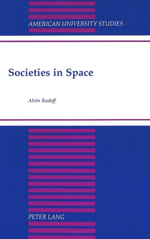 Societies in Space - Alvin Rudoff
