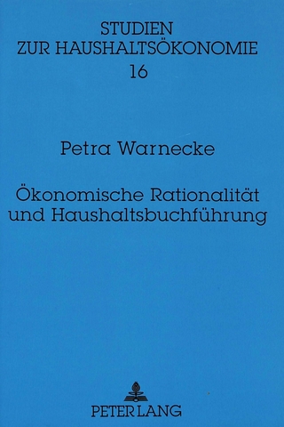 Ökonomische Rationalität und Haushaltsbuchführung