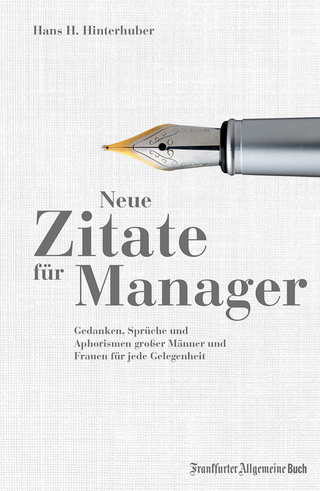 Neue Zitate für Manager