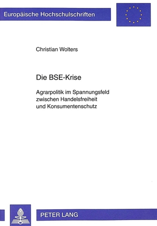 Die BSE-Krise